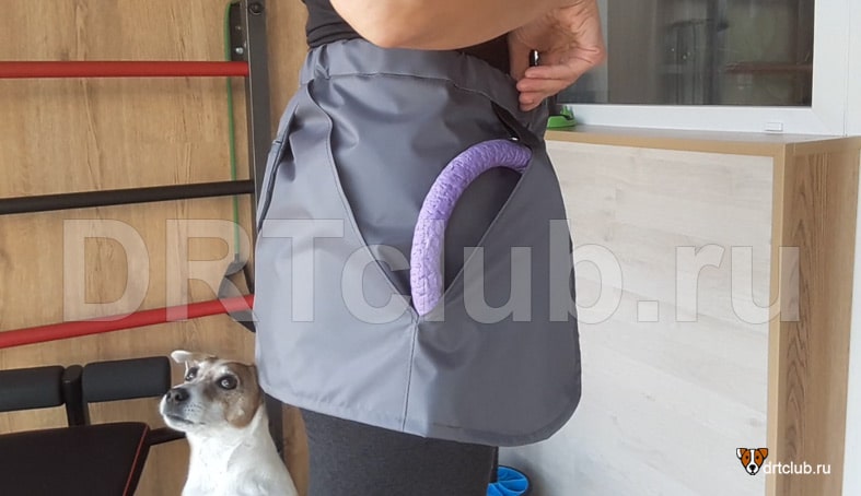 Сумка-юбка для дрессировки собак