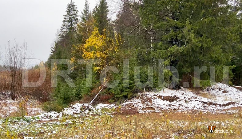 Уральские пейзажи встретили снегом