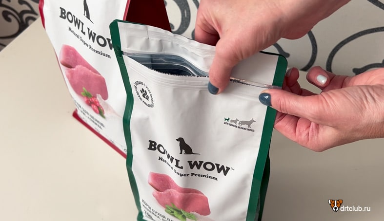 Как хранить сухой корм BOWL WOW