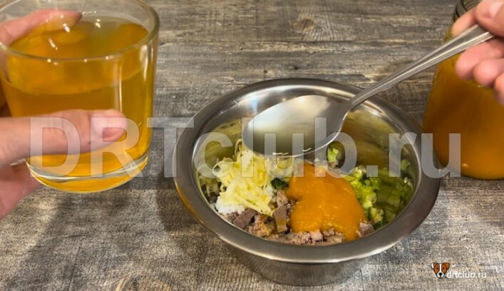 Готовим морковное пюре Моро для собак