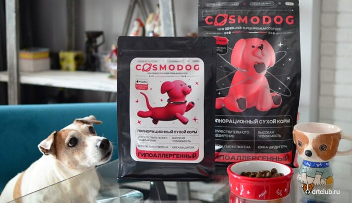 Корм cosmodog богатый белком личинки Чёрной львинки