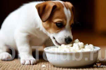 Кормление щенка натуралкой