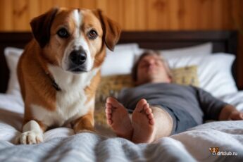 Собака просится на улицу ночью